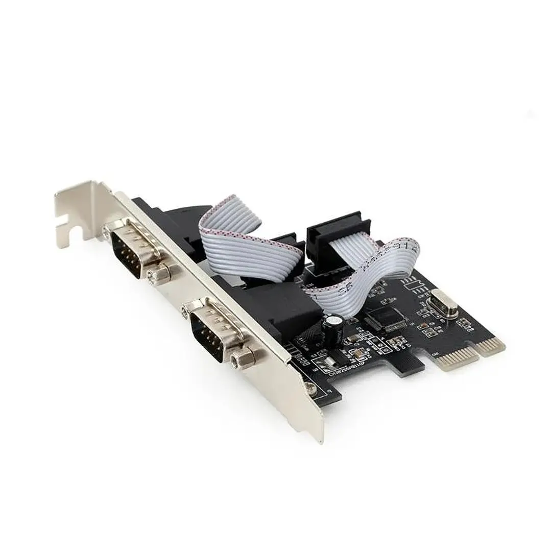 GEMBIRD Tarjet PCI Express bajo perf 2 p. DB9 Mach 1