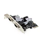GEMBIRD Tarjet PCI Express bajo perf 2 p. DB9 Mach - Miniatura 1