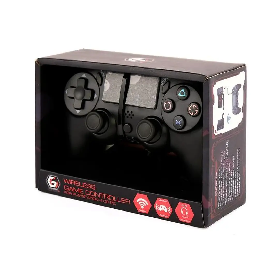 GEMBIRD Controlador juegos inalámb PlayStation4/PC 3