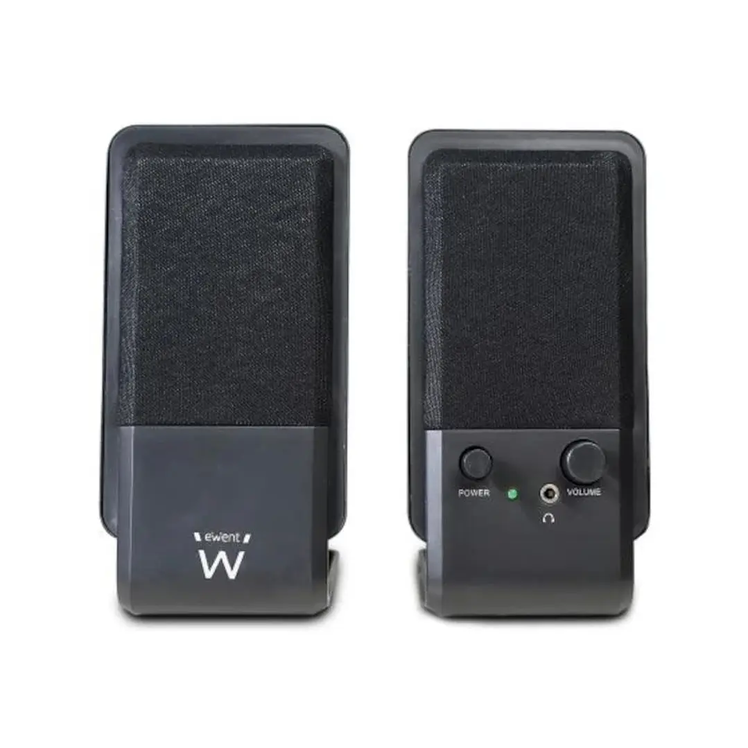 EWENT ALTAVOCES 2.0 JACK 3.5mm carga USB 1