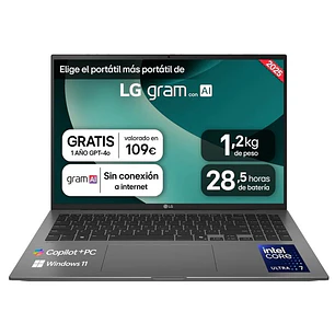 LG 16Z90TL-G.AU88BN U7-258V 32GB 1TB W11H 16