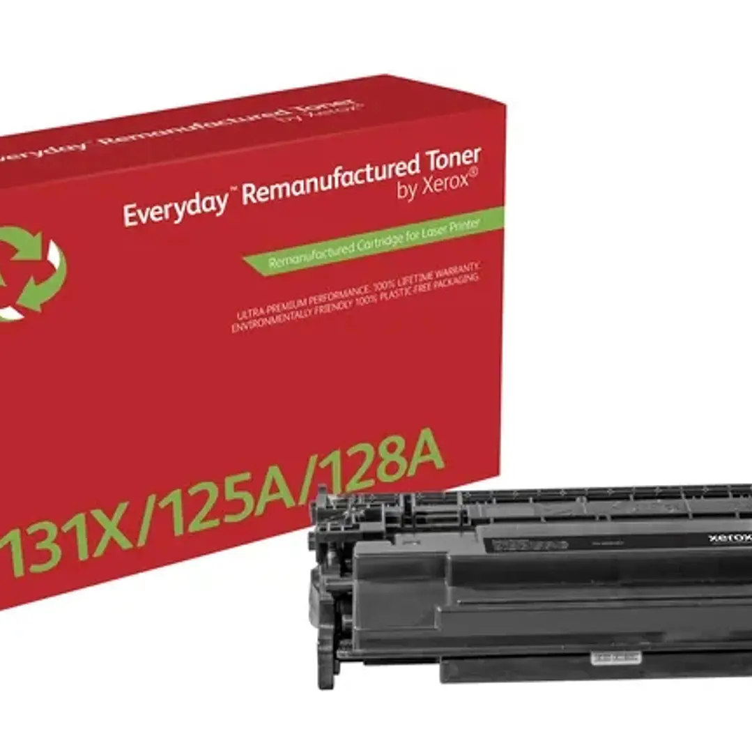 Xerox Everyday HP CB540A/CE320A/CF210X Negro Cartucho de Toner Remanufacturado - Reemplaza 125A/128A/131X 1