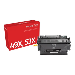 Xerox Everyday HP Q7553X/Q5949X Negro Cartucho de Toner Generico - Reemplaza 53X/49X
