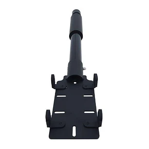 Approx Soporte para Datafono con Brazo Extensible - Longitud 40cm - Zona Engomada y Clips de Sujecion - Gestion de Cables