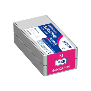 Epson SJIC22P Magenta Cartucho de Tinta Original - C33S020603/SJIC22P(M)