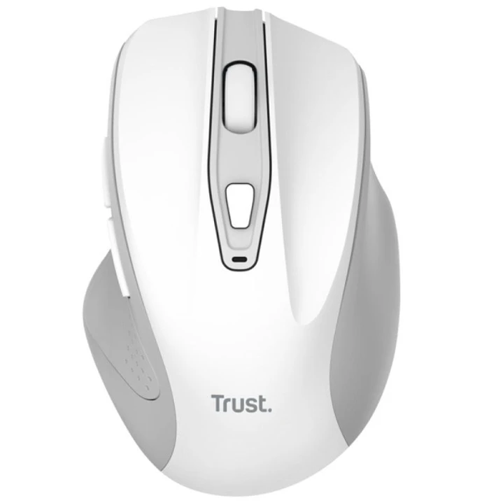 Trust Nito Raton Inalambrico USB 2.4GHz 800-2200DPI - 5 Botones - Silencioso - Color Blanco 1