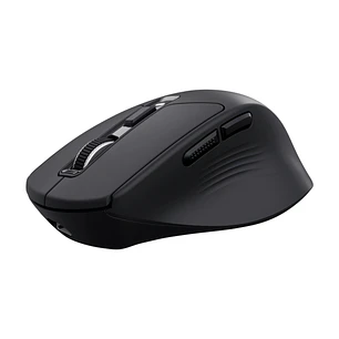 Trust Niven Raton Inalambrico de 7 Botones - Ajustable hasta 3200dpi - Bluetooth - Recargable - Indicadores LED - Clic Silencioso - Receptor USB-C - M