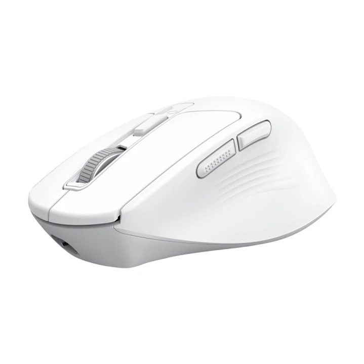 Trust Niven Raton Inalambrico de 7 Botones - Ajustable hasta 3200dpi - Bluetooth - Recargable - Indicadores LED - Clic Silencioso - Receptor USB-C - M 1