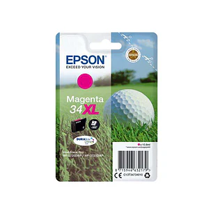 Epson T3473 (34XL) Magenta Cartucho de Tinta Original - C13T34734010