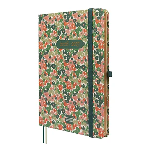 Finocam Minimal Agenda de Tapa Dura Internacional - 18 Meses - Semana Vista Horizontal - Formato M5 - 140x190mm - Papel Crema de 80g/m2 - Bolsillo Int