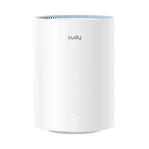 Cudy M1200 Sistema WiFi Mesh AC1200 Dual Band - 867Mbps en 5GHz, 300Mbps en 2,4GHz - 1x Puerto LAN 10/100Mbps, 1x Puerto WAN 10/100Mbps - 2 Antenas In