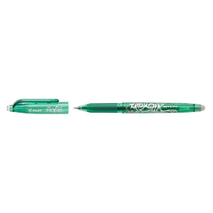 Pilot Frixion Ball Boligrafo de Gel Borrable - Punta de Bola 0.7mm - Trazo 0.4mm - Grip Ergonomico - Color Verde