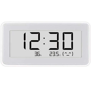 Xiaomi Medidor de Temperatura y Humedad Bluetooth 5.0 - Pantalla Tinta Electronica - Alertas Visuales y Sonoras