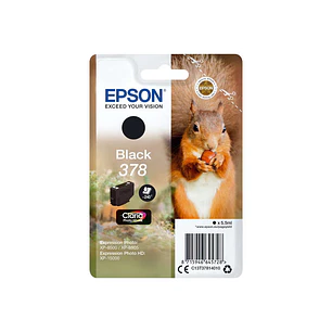 Epson 378 Negro Cartucho de Tinta Original - C13T37814010