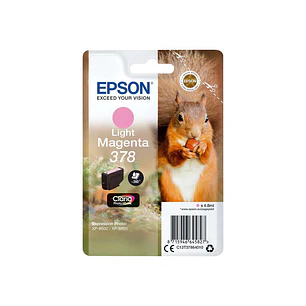 Epson 378 Magenta Light Cartucho de Tinta Original - C13T37864010