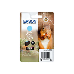Epson 378 Cyan Light Cartucho de Tinta Original - C13T37854010