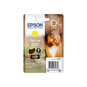 Epson 378 Amarillo Cartucho de Tinta Original - C13T37844010