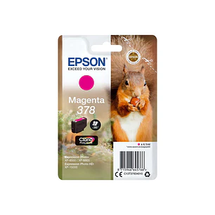 Epson 378 Magenta Cartucho de Tinta Original - C13T37834010