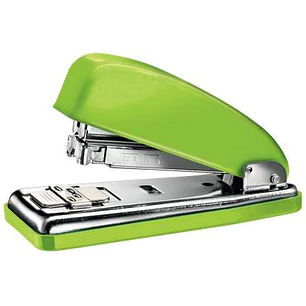 Petrus 226 WOW Grapadora Metalica + Caja de 200 Grapas - Hasta 30 Hojas - Grapado Cerrado, Abierto y Clavado - Color Verde Metalizado