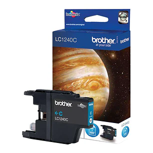 Brother LC1240 Cyan Cartucho de Tinta Original - LC1240CBP