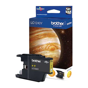 Brother LC1240 Amarillo Cartucho de Tinta Original - LC1240YBP