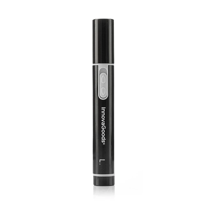 Innovagoods Trimpen Cortapelos para Nariz y Oreja - Velocidad 15000rpm - Inalambrico - Facil Limpieza - 1.4x11.3cm - Color Negro y Gris 1