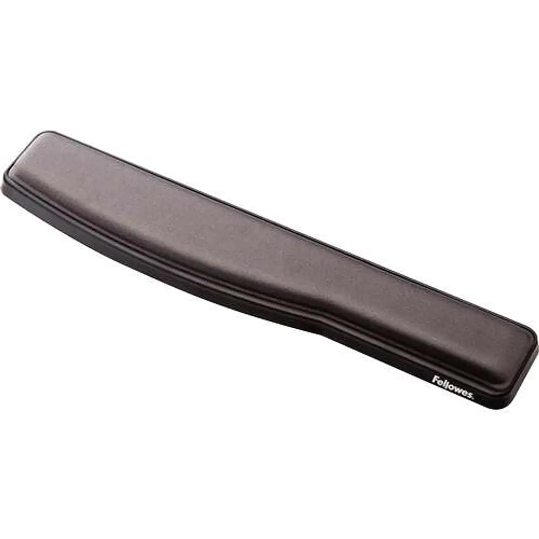 Fellowes Reposamuñecas Premium de Gel para Teclado Ajustable - Angulo y Altura Ajustable - Superficie de Poliester - Color Grafito 1