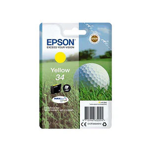 Epson T3464 (34) Amarillo Cartucho de Tinta Original - C13T34644010
