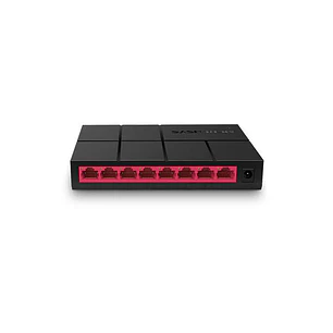 Mercusys Switch 8 Puertos Gigabit RJ45 10/100/1000Mbps - Diseño Compacto - Plug & Play - Tecnologia Verde