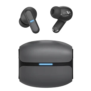 Leotec TWS Gaming Nebula Fit Auriculares Bluetooth 6.0 - Estuche de Carga - Color Negro