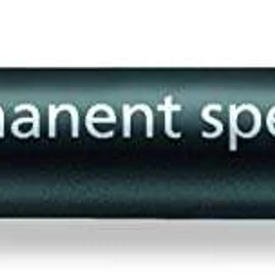 Staedtler Lumocolor Permanent Special 319 Rotulador Permanente - Punta de 1mm Aprox - Secado Rapido - Resistente a la Luminosidad - Color Negro 1
