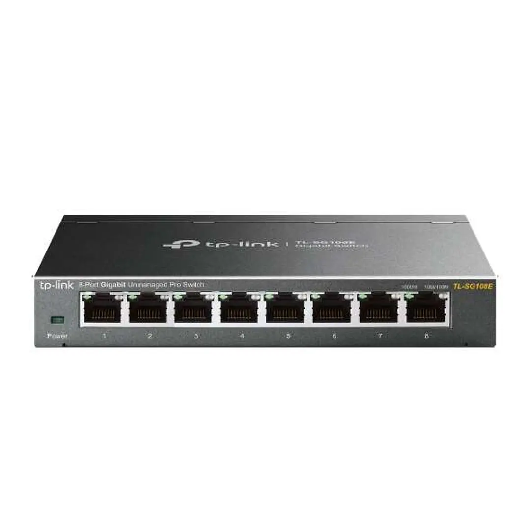 TP-Link Switch Easy Smart - 8 puertos Gigabit - Plug & Play - Carcasa Metalica - Tecnologia Verde 1