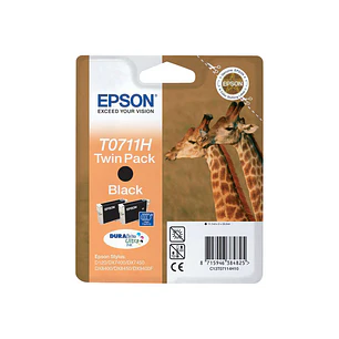 Epson T0711H Negro Cartucho de Tinta Original - C13T07114H10