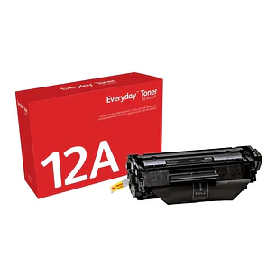 Xerox Everyday HP Q2612A Negro Cartucho de Toner Generico - Reemplaza 12A