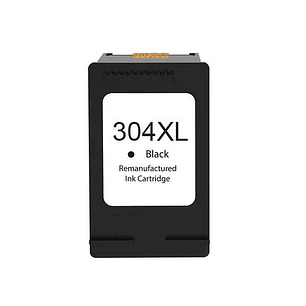 Remanufacturado HP 304XL Negro Cartucho de Tinta - Muestra Nivel de Tinta - Reemplaza N9K08AE/N9K06AE/B7RT9AE/B7RT7AE