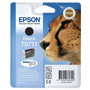 Epson T0711 Negro Cartucho de Tinta Original - C13T07114012