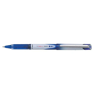 Pilot Boligrafo de Tinta Liquida V Ball Grip 07 - Punta de Bola Conica 0.7mm - Trazo 0.5mm - Grip de Goma - Color Azul