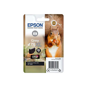 Epson 478XL Gris Cartucho de Tinta Original - C13T04F64010