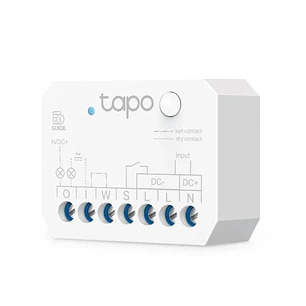 TP-Link Tapo S110E Interruptor Conmutador Inteligente - Bluetooth - WiFi - Compatible con Asistentes Virtuales - Programable - Monitorizacion del Cons