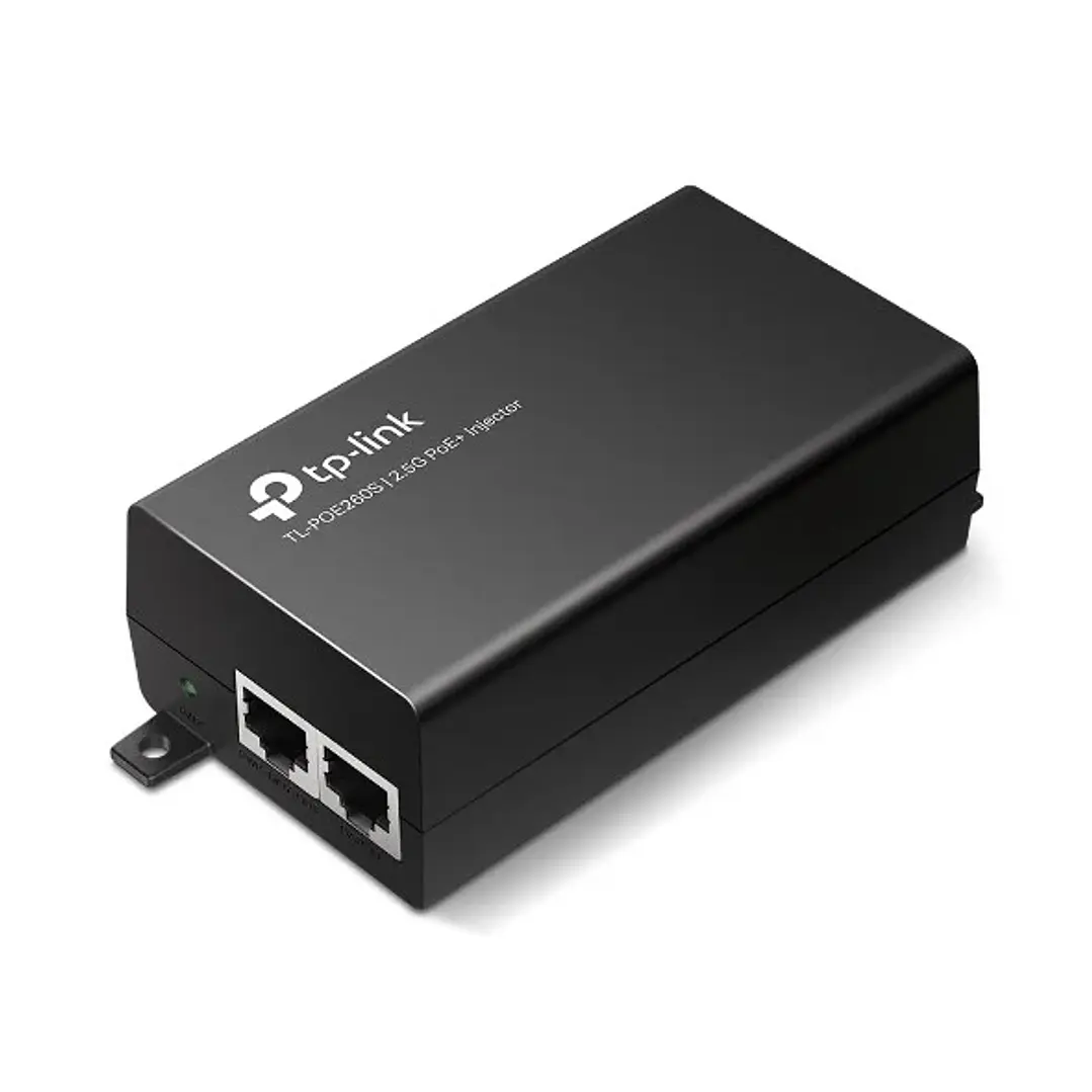 TP-Link Omada POE260S Inyector PoE - 30W - Velocidad hasta 2.5Gbps - Incluye Accesorios - WiFi - Ethernet - Deteccion Automatica - Fuente de Alimentac 1