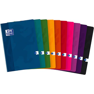 Oxford Libreta Grapada Tapa Blanda Classic A4 Seyes con Margen - Papel de Alta Calidad - Cuadriculado Seyes - Tamaño A4 - Ideal para Estudiantes