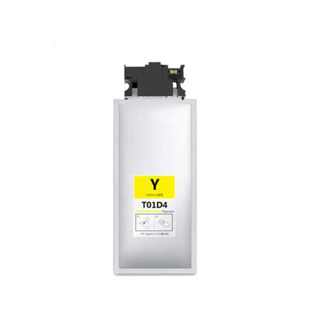 Epson T01D4/T01C4 Amarillo Cartucho de Tinta Pigmentada Generico - Reemplaza C13T01D400/C13T01C400 1