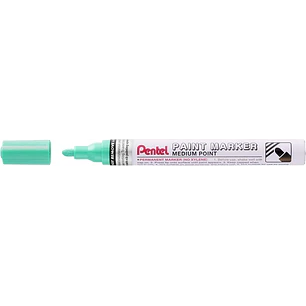 Pentel Paint Marker Marcador de Pintura - Punta Media 4.5mm - Permanente en todas las Superficies - Resistente a Luz y Agua - Cuerpo de Aluminio - Col