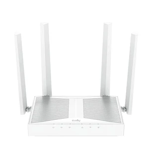 Cudy Punto de Acceso Gigabit de Escritorio Dual Band AC1200 - Velocidad hasta 1000Mbps - 1 Puerto - 4 Antenas de 5dBi - Color Blanco