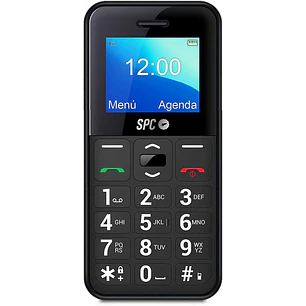 SPC Telefono Movil de Teclas Grandes - Diseño Compacto y Resistente - Boton SOS - Configuracion Remota - Notificaciones y Timbre Inteligentes - Menu S
