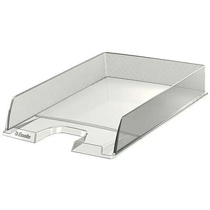 Esselte Europost Bandeja Portadocumentos - Plastico Transparente - Formato Vertical - A4 - Color Cristal