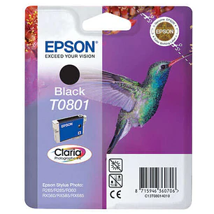 Epson T0801 Negro Cartucho de Tinta Original - C13T08014011
