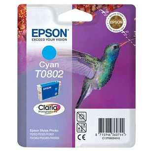 Epson T0802 Cyan Cartucho de Tinta Original - C13T08024011