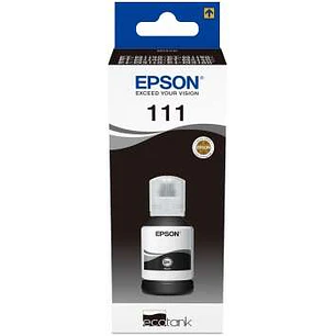 Epson 111 Negro Botella de Tinta Pigmentada Original - C13T03M140