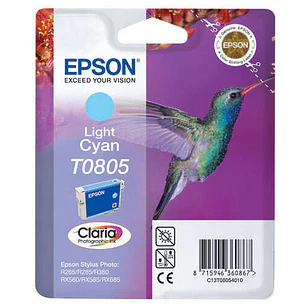 Epson T0805 Cyan Light Cartucho de Tinta Original - C13T08054011
